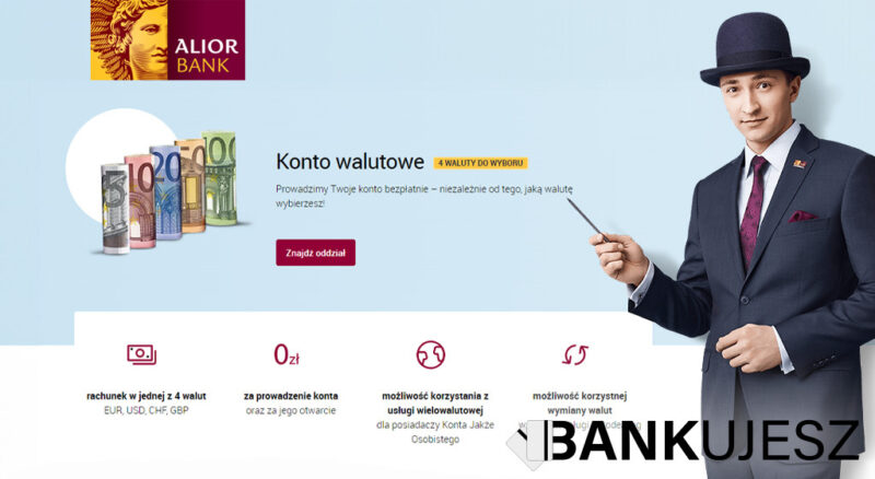 Konto Walutowe Alior Bank